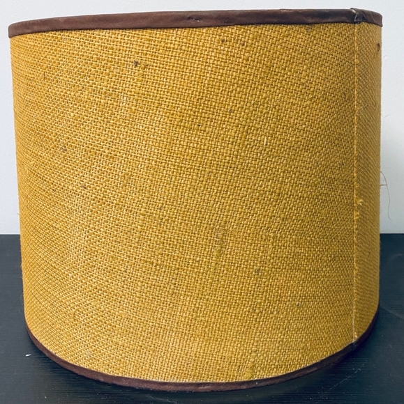 Vintage Western 🐎 Equestrian Barrel Drum Quilted Horse Design Lamp Shade, 15" - Picture 7 of 8